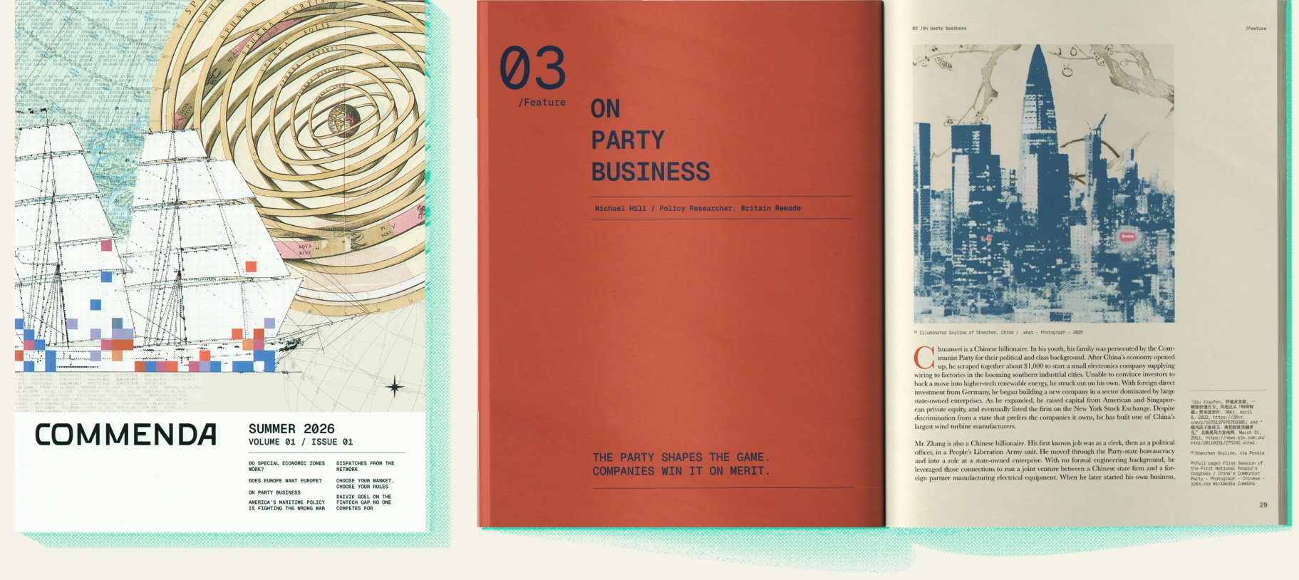The Journal of Economic Freedom — issue spread